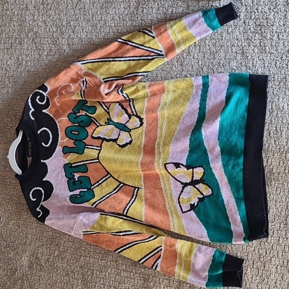 Current Mood Get Lost sweater dress